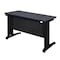 Fusion Fusion Training Tables, 48 W, 24 L, 29 H, Wood, Metal Top, Grey MFTT4824GY - alternate 5